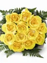 yellow rose boquet