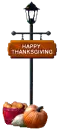 happy thanksgiving sign