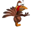 running turkey