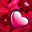 Garden love heart