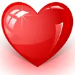 Glossy heart