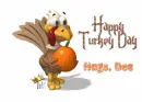 happy turkey day dee