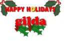 Happy holiday...Gilda
