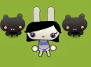 Bunny Dancing with monsters