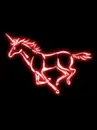 glowing unicorn