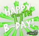 happy 17th b-day