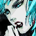 Blue hair