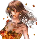 Lady of Fall Thanksgiving