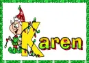 Christmas Elf Karen