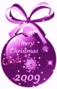 Purple 2009 Ornament - Cindi