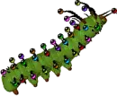 jewel caterpillar