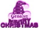 Purple Santa Hat - Genalyn