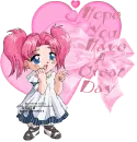 HOPE YOU HAVE A GOOD DAY/ANIME GIRL PINK