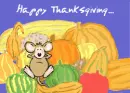 happy thanksgiving mouse sign