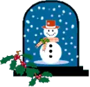 snow globe snowman