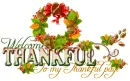 Thankful  Wreath Welcome