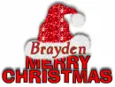 Santa Hat - Brayden
