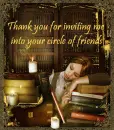 Girl with books Sleeping