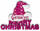 Pink Santa Hat - Genalyn