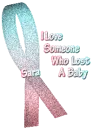 Pregnancy & Infant Loss Awareness Ribbon -Sara-