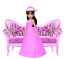 Woman on sofa