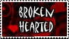 broken-hearted