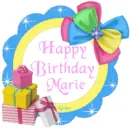 Happy Birthday - Marie
