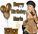 happy birthday Marie