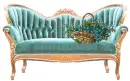 Sofa with Flowers