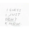 i guess i dont know