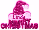 Pink Santa Hat - Linda