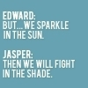 We will fight in the shade