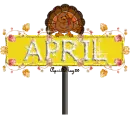 turkey street sign april