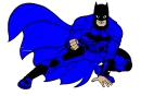 batman - blue