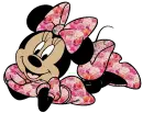 minnie in flowers