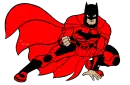 batman - red