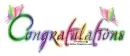Congratulations-rainbow