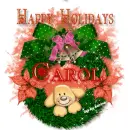 Carol...Happy Holidays
