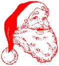Winking Santa