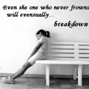 girl who never frowns