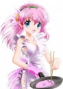 cooking anime girl