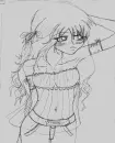 Pencil Fashion Girl