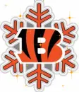 C BENGALS SNOWFLAKE
