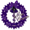 Merry Christmas wreath