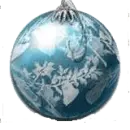 blue ornament