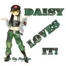 Daisy loves it