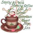 NAME ANN/MORNING COFFEE GINGERBREAD