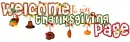Welcome thanksgiving page