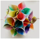 Rainbow flowers