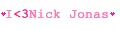 I<3NICK JONAS